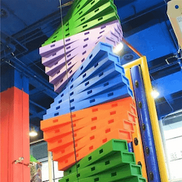 Pokiddo Customized Rainbow Climbing Indoor Playground Equipment Children's Fun Amusement Games by Manufacturer