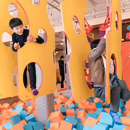 Pokiddo Customized Ninja Course Indoor Playground Equipment Children's Fun Amusement Games by Manufacturer