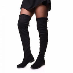JINGEILI Wholesale Women Suede Long Boot over the Knee Thigh High Boots Winter Boots for Women