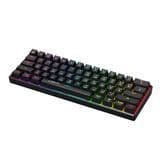 Wired/2.4G Wireless Bluetooth Mechanical Gaming 61keys Keyboard