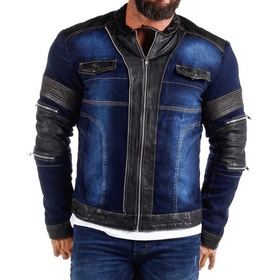 100% Cotton Denim Jackets Men Casual Solid Color Pocket Thin Jacket for Men Style Spring High Quality Men Clothing