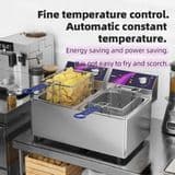 Electricity Powered UL Certificate Approved OEM ODM New Design Manufacturer Made Industrial Kitchen Equipment Hot Dog Fryer