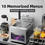 Electricity Powered ETL Certificate Approved OEM ODM Multiple Cooking Experience Direct Factory Commercial Kitchen Equipment Potato Fryer Machine