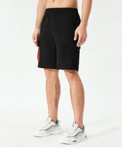 Summer Men′s Athletic Shorts Loose Cargo Fitness Quick Dry Casual Breathable Plus Size Outdoor Nickel