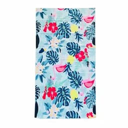 Sand proof micro fibre beach travel towel for outdoor use