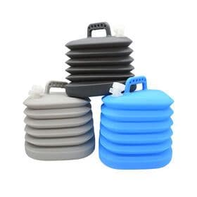 Customization Outdoor Car Portable Silicone Water Container foldable flexible camping large collapsible storage water tank