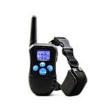 Petrainer Pet Dog Training Collar Rainproof Rechargeable Electric LCD 100LV Shock Vibrate Collar with Remote