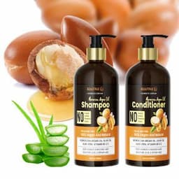 Private Label Natural Herbal Morocco Argan Oil Shampoo and Conditioner Wholesale for Hair Nourishing Hydrating Repair Dandruff Shampoo