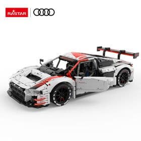 New Arrival Rastar 1:8 Audi R8 LMS GT3 Blocks Car Educational Figures Diy Toys Hobbies Children Bricks Building Kits without rc