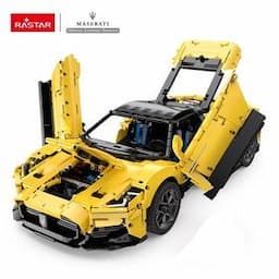 2023 New Product Rastar 1:8  Maserati MC Blocks Car  Diy Toys Hobbies Children Bricks Building Car Kits without rc