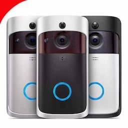 V5 Video Doorbell Smart Wireless WiFi Security Door Bell Camera Visual Recording Home Monitoring Night Vision Intercom door