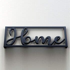 Decorative Aluminum Trivet Home With 4 Legs Black Powder Coated Table Decorative & Accessories Mats & Pads