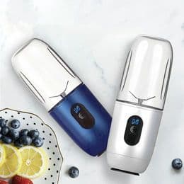 OEM portable juicer blender personal ice,usb rechargeable blender glass jar,smoothie for fruit