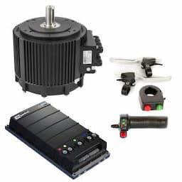 High Power BLDC PMSM 10kw 85N.m 4200RPM 120kmh Brushless Electric DC Motor with EZ Controller for Electric Motorcycle Car Bike/ Outboard Boat