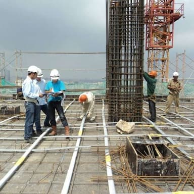 Construction materials like cement, concrete, and pre-engineered steel structures