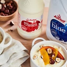 Anchor Cream and Anchor Blue Milk