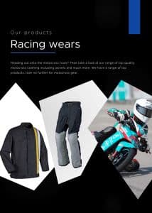 Racing wears