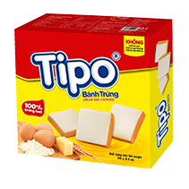 Tipo bánh trứng kem sữa 250g