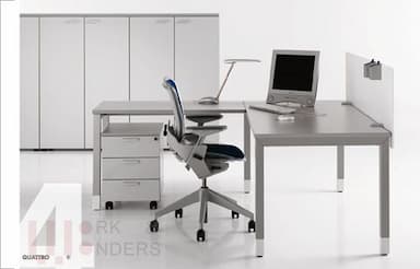 Office Desk with Storage