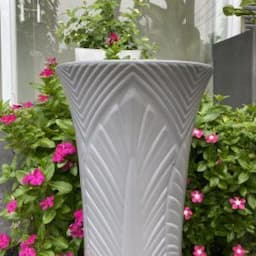 Imitation Porcelain Leaf Pot