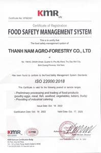 Preliminary processed and traded food products