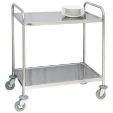 Stainless steel trolley