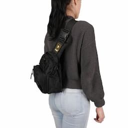Crossbody bag processing