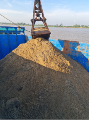 Construction sand