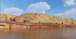 Construction sand