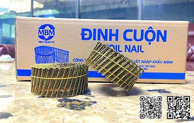 Plated rolled nail