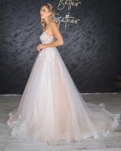 Lena - a line wedding dress