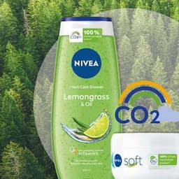 NIVEA Fresh Care Shower Lemongrass & Oil, NIVEA soft
