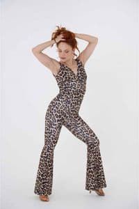 Leopard Print Jumpsuit