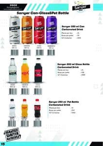 SARIYER CARBONATED DRINKS