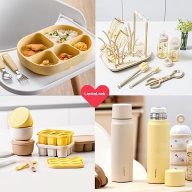 Thermostats, water bottles, storage boxes, kitchen equipment, household appliances, and kitchen utensils