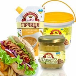 Mustard Dijon - Real mustard made from whole seeds, vinegar and spices