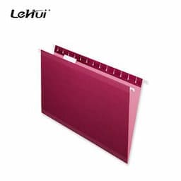 2022 Newest Letter/Legal Size Assorted Colors 180GSM White Paper Clear Tabs Flat Shape 25PCS/Box Colored Hanging File Folder