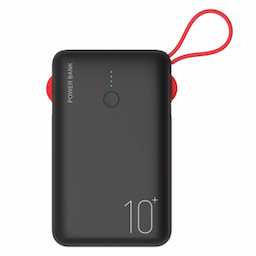 Super Mini 4 in 1 10000mah power bank built-in c