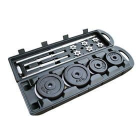 Custom Logo 20kg 30kg 50kg Weight Lifting Dumbbells Round Paint Barbell Dumbbell Cast Iron Adjustable Dumbbell Set