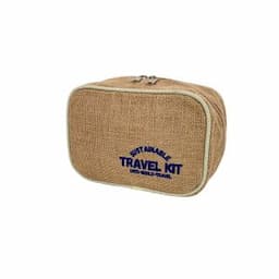travel cosmetic canvas personalised pouch with zipper factory