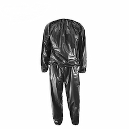 VigorPowerGear Wholesale Black Sauna Suit Sliver Cheap PVC Sauna Suit Wholesale Clear Plastic Sauna Suit in Stock