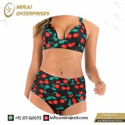 Bikinis Push Up Swimsuit Women Halter Swimwear Female High Waist Bathing Suit Bathers Mayo Biquine