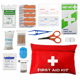 Anthrive 2024 Custom 20*14cm Travel Survival First Aid Emergency Kit small Bag for Medical Office Mini Home First Aid Kit