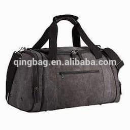canvas duffel travel bag