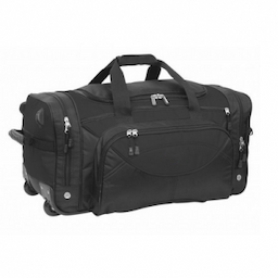 Custom rolling duffel bag, trolley travel bag organizer, business weekend flight carry on luggage