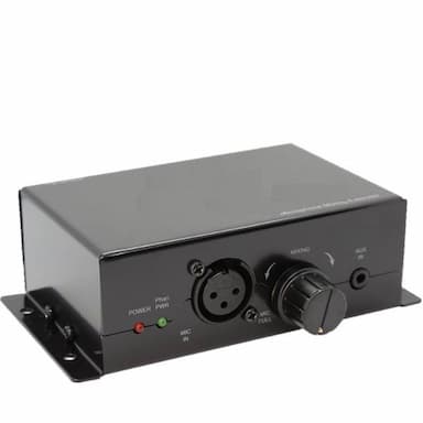 In-wall Remote Microphone / LINE level Mixer Extender Over CAT5