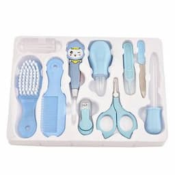 WELLFLYER BMS-016-1 S4 Food Grade Baby Grooming Trimmer File Manicure Set With Infant Nail Clippers Clipper