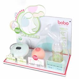 Counter Acrylic Breast Pump Rack Baby Products Display Rack