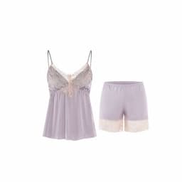 Lace flower beautiful back home clothes with chest pad