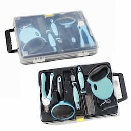 High Quality 5 in 1 Pet Products Grooming Set Hair Remover Dog Nail Clipper Dog Kit Pet Leashes Dog Grooming Brush